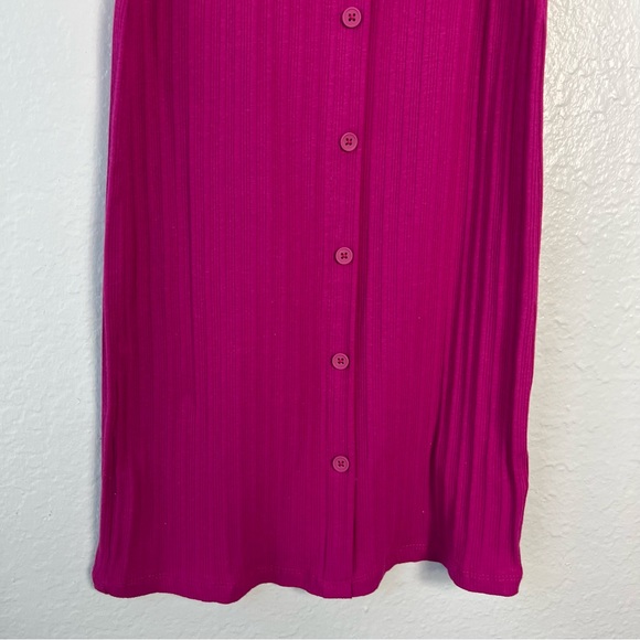 NWT Girls' Ribbed Tank Top Dress-Springtime Pink-S (6/6X)-art class - Picture 5 of 10